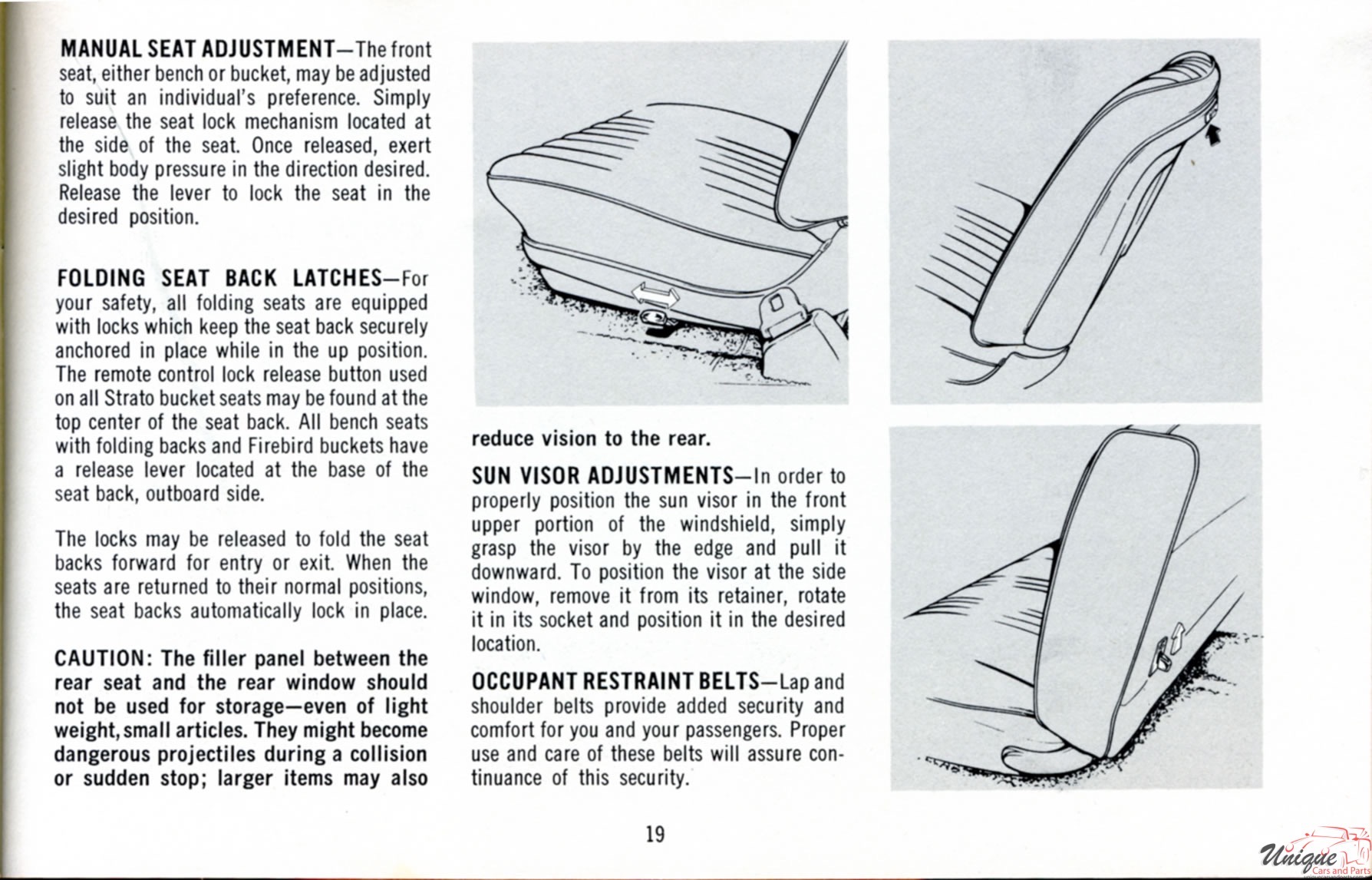 1969 Pontiac Owners Manual Page 63
